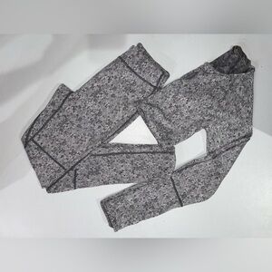 Gym shark top and leggings set